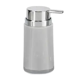 Glass Soap Dispenser for Kitchen Sink - Hand and Dish Soap Dispenser with  Stainless Steel Pump and Ceramic Tray, Bathroom Soap Dispenser with  Waterproof Labels (White Bottles; Gold Pumps)