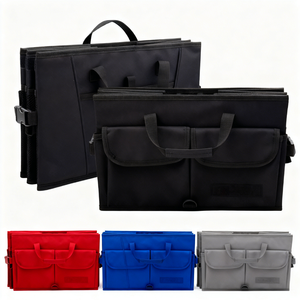 Hộp lưu trữ cho xe hơi đồ chơi nhựa lưu trữ thùng xe thân cây hai bài nghiêng xe lưu trữ Nâng Công cụ chống cháy hộp lưu trữ cho xe hơi - Product Image 2