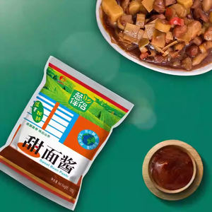 Pâte de haricots sucrée Cong Ban Lu 400g, sauce de soja fermentée authentique chinoise pour le canard laqué et l'assaisonnement des nouilles Zhajiangmian - Product Image 2