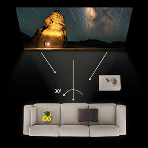 120 Anti lumière Clr <span class=keywords><strong>gris</strong></span> écran de <span class=keywords><strong>Projection</strong></span> fixe pliant Portable ALR 4K HD 120 pouces <span class=keywords><strong>gris</strong></span> projecteur écran tissu pour la maison - Product Image 2