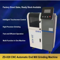 Machine de meulage CNC automatique de qualité industrielle ZD-X20 avec moteur de 1,5 kW, puissance 380 V/220 V, universelle pour divers outils