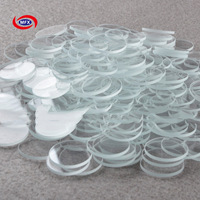 Plaque de verre optique ultra-mince 0,5 mm 0,7 mm 1 mm en silice fondue Corning Gorilla Glass pour protection d'objectif