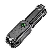 Torche de pêche rechargeable à zoom automatique Lampe de poche de camping rétractable avec caractéristiques du produit Smart Home