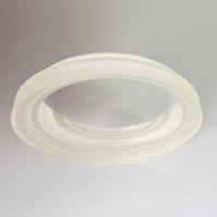 Anti Reflection Coated Step Plano Convex Lens 38mm Outer Dia 33mm Inner Dia 6mm Edge Thickness for Projection Devices