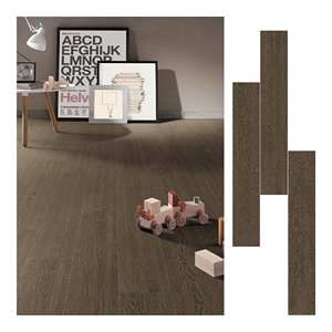 Carreaux en porcelaine à motif <span class=keywords><strong>bois</strong></span> de ronce de 10 mm d'épaisseur 20x120 cm - Idéal pour les sols aux Philippines Aspect <span class=keywords><strong>bois</strong></span> rustique et qualité céramique - Product Image 3