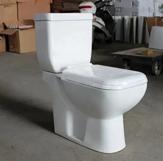 Vente en gros Siphon Céramique S Trap Inodoros Modernos Salle de bain Toilette Deux pièces Closestool pas cher