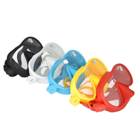 Vente en gros Masque de plongée sous-marine en silicone anti-buée Lunettes de plongée en apnée pour équipement de natation de récupération sous-marine