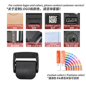 H-051 Plastic Adjustment Buckle 20mm 26mm Outer Width 25mm 31mm Inner Diameter POM Material <b>Cycling</b> Bag Fastener - Product Image 3