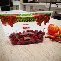 Sac d'emballage en plastique perforé, anti-humidité, anti-buée, respirant et refermable RDY pour fruits et bananes