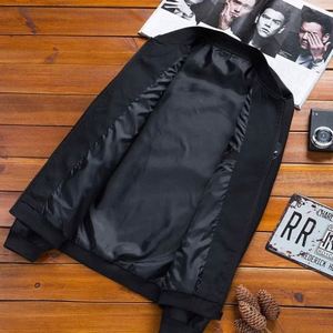 I-0017 <b>Cheap</b> Wholesale New Fashion Spring Stand Collar Bomber Jacket Men's Eco-Friendly Windproof Casual Work Wear - Product Image 5