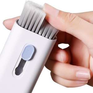 Multi funcional teclado computador escova limpeza Bluetooth fone de ouvido remoção poeira do telefone móvel escova limpeza portátil - Product Image 6
