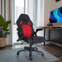 Chaise de Gaming Exécutive Traditionnelle Pivotante et Massante de Haute Qualité, Offre Spéciale
