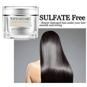 Crème réparateur pour <span class=keywords><strong>cheveux</strong></span>, <span class=keywords><strong>masque</strong></span> cosmétique sur mesure, huile d'argan, avec kératine, lisse, nourrissant, sans glycines - Product Image 4