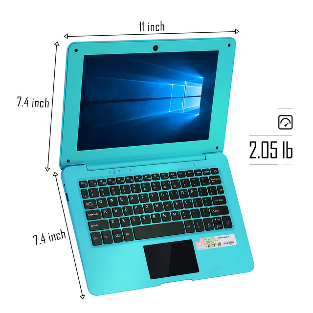 NBD Wholesales 10.1 Inch Kids Adults Office Laptop Netbook Mini PC Laptop Quad Core Android 12.0 Computer