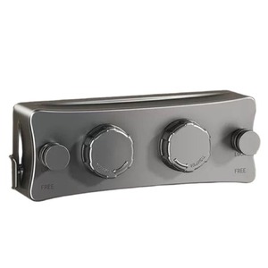 Tendedero Retráctil Oculto de Pared con Cable de Acero Inoxidable Rectangular Lys0209 para Hotel, Baño, Balcón - Product Image 1