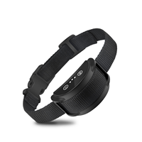 Wasserdichtes Wiederaufladbares Anti-Bell-Halsband mit Schock- und Vibrationsmodi, Einstellbarer Empfindlichkeit, Sicheres Trainingsgerät für Alle Hunderassen 20+