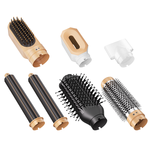 Secador de Pelo Iónico 7 en 1, 110,000 RPM, Alta Velocidad, Eléctrico, 1600W, Cepillo de Aire Caliente y Estilizador de Plástico con Difusor para Uso en Hoteles y Autocaravanas - Product Image 2