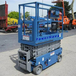 Venta baja 4m 6m 8m 10m 12m 14m Usado Genie Man Lift Plataforma de trabajo aéreo Elevadores de tijera propulsados hidráulicos eléctricos - Product Image 6