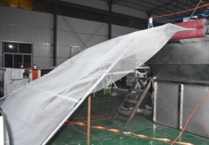 Pp/PE nhựa an toàn lưới cảnh báo <span class=keywords><strong>net</strong></span> HDPE thoát nước geonet dây chuyền sản xuất máy chăn nuôi <span class=keywords><strong>Net</strong></span> máy - Product Image 5