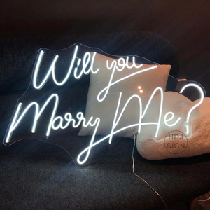 Letrero LED de Neón Personalizado para Fondo de Boda de Lujo con la Frase '¿Te Casas Conmigo?', Kit de Propuesta para Decoración de Eventos y Fiestas - Product Image 5