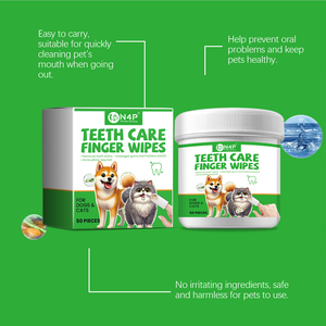 OEM ODM 60 lingettes anti-odeur pour le nettoyage des oreilles des chiens, lingettes pour animaux de compagnie pour le <span class=keywords><strong>traitement</strong></span> des taches de larmes aux oreilles, en stock - Product Image 4