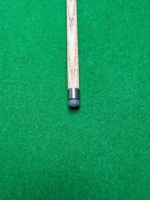 El Yapımı Yüksek Kaliteli Tek Parça Snooker Istakası, Snakewood ve Abanoz Saplı, Dişbudak Şaftlı Profesyonel Bilardo Istakası
