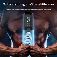Pompe électrique à affichage numérique pour l'agrandissement du pénis, masturbateur rotatif, jouet de masturbation masculin fait maison pour hommes