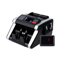 Compteur de billets multi-devises portable Dollar rechargeable Euro Ringgit malaisien Dollar de Hong Kong Monnaie africaine vietnamienne
