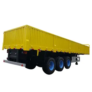 Hot Sale Good Price 3 Axles 13m Side Panel Cargo Trailer Made In China