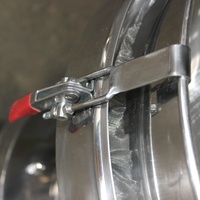 Machine de tamisage vibrante à moteur à roulement en acier inoxydable 304, entièrement automatique, à petite capacité de sortie, haute capacité, longue durée de fonctionnement