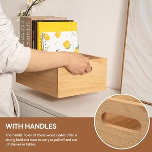 Venta al por mayor de fábrica, caja de madera artesanal moderna personalizada, Cajas de Regalo para dormitorio, cocina y uso al aire libre - Product Image 6