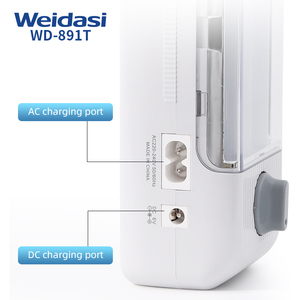 Weidasi ngoài trời IP65 Sạc LED Exit khẩn cấp ánh sáng vách ngăn nhà máy giá trong nhà DC hoặc AC/DC hoạt động 12 cái/CTN 2-năm - Product Image 5