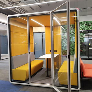 Cabine insonorisée à design enveloppé, cabines de bureau silencieuses, cabines de <span class=keywords><strong>réunion</strong></span> privées, cabine téléphonique insonorisée, cabine de consultation médicale insonorisée - Product Image 6