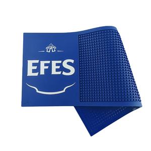 Branded <b>Silicone</b> PVC Bar Runner Rubber Beer Spill <b>Pad</b> Pub Rail Mat Drip Tray Non Slip Service Mat Coaster Placemat - Product Image 6