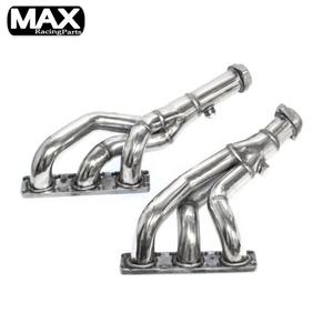 Auto Racing Parts Header Turbo Car Stainless Steel Exhaust Tail Pipe Downpipe Kit für 98-00 BMW E46 323 323I 328I Z3 E39 528I - Product Image 2