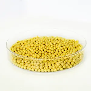 Yellow Cerium Stabilized Zirconia Ceramic Mineral Bead Yellow Cerium Stabilized Zirconia Beads Ball Grinding Ball