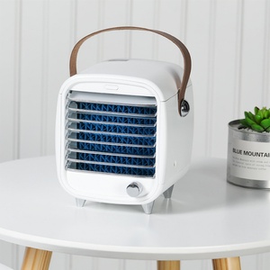 Ventilateur de climatisation portable rechargeable de 200 ml avec réglage illimité, équipé d'une lumière bleue - Product Image 4