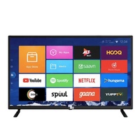 Nouveaux téléviseurs LED HD 32 pouces à écran plat de marque OEM, 1G+8G, DC12V, Android 15, moniteurs, téléviseurs LCD T2S2, Smart TV, vente en gros