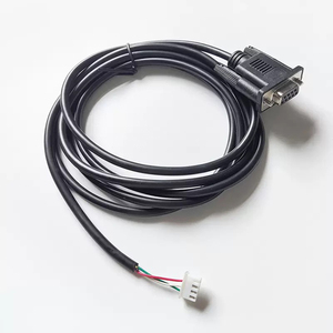 สายเคเบิลแบบแบน FFC พร้อมปลั๊ก DB9 ตัวผู้ 9 พิน สำหรับเชื่อมต่อภายใน สายริบบิ้น DB9 พิน RS232 สายเคเบิลแบบอนุกรม - Product Image 1