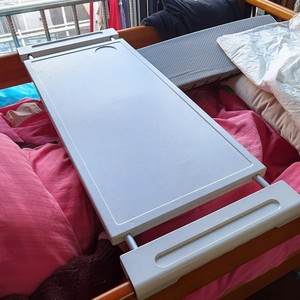 Table de lit d'hôpital extensible rectangulaire, table de chevet médicale pour adultes - Product Image 1