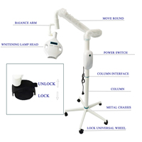 Lámpara de Blanqueamiento Dental de 40W, Luz LED Azul Láser, Dispositivo de Blanqueamiento Dental, Cuidado Bucal, Máquina de Blanqueamiento Dental