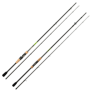 Ecooda Protolure CC 1.95m-2.28m 2sec. Canne à pêche pour la pêche en eau douce et en eau salée, pour la pêche au poisson-chat, au poisson mandarin, au bar à grande bouche, lancer - Product Image 1