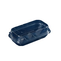 X102 Zhejiang Boîte d'emballage transparente anti-buée personnalisable pour rouleaux de gâteau, trapézoïdale, pour rouleaux de serviettes, boîte intégrée