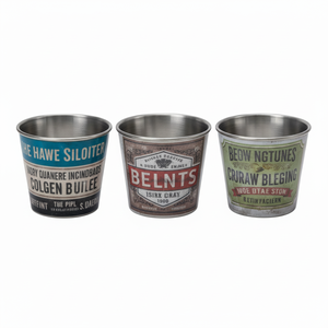 Pot de fleurs et support pour plantes Vintage Tokyo Living Interior Decor Sheep Can Accessoire pour la maison ou le bureau - Product Image 1