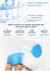 Parches <span class=keywords><strong>de</strong></span> Hidrogel <span class=keywords><strong>para</strong></span> Ojos con Retinol, Cúrcuma, Té Verde y Algas Marinas, Vitamina C, Antiarrugas, Reducción <span class=keywords><strong>de</strong></span> Ojeras, Vegano, Logotipo Personalizable - Product Image 5