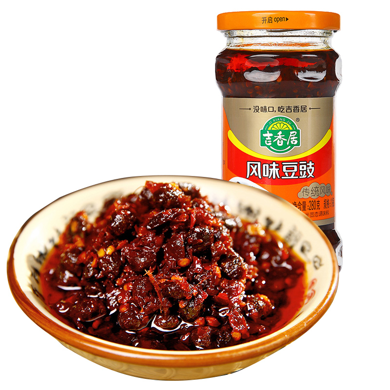 Jixiangju factory wholesale chili sauce black bean sauce