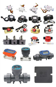 Sensor de Flujo de Efecto Hall de Latón Compatible con PLC, Tipo Turbina G1/2'', 1-25L/min, Salida de Pulso para Máquina de Café, Certificado CE - Product Image 5