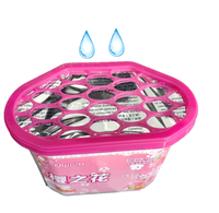 Boîte de déshumidification domestique OEM, contrôle de l'humidité, déshumidificateur anti-moisissure Sakura, chlorure de calcium jetable pour armoires et bureaux