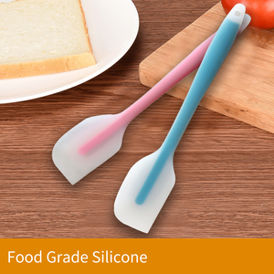 Todos los colores Utensilios de cocina de silicona resistentes al calor Espátula de mantequilla antiadherente para hornear y cocinar - Product Image 3
