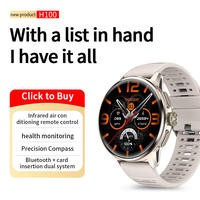Reloj Deportivo H100 con 8+128GB, Tarjeta SIM 4G, Cámara, GPS, Reloj Inteligente Android de Moda para Hombre, Estilo Ejecutivo Oraimo Ultra